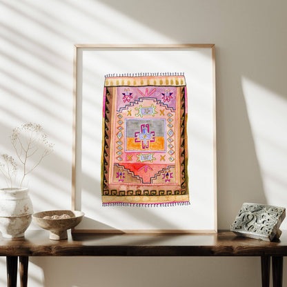 Rug No. 18 Print | 8 x 10