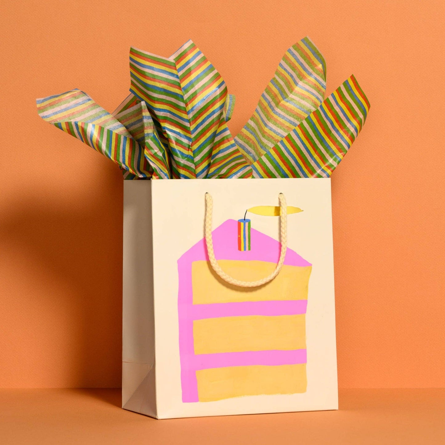 Tissue Paper Pack | Colorful Stripe