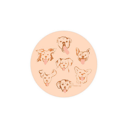 Dog Kisses Coaster