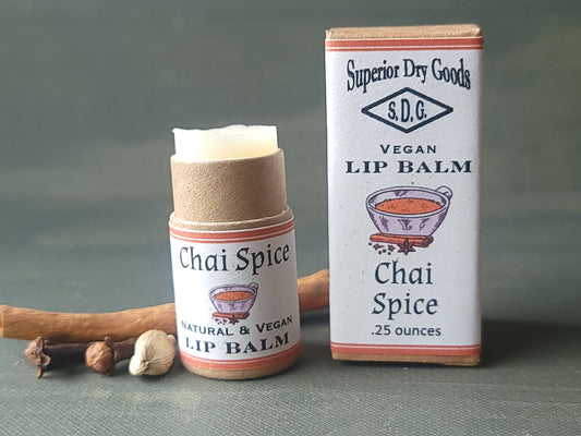 Chai Spice Lip Balm | Paperboard Tube