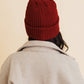 Toasty Waffle Beanie | Berry