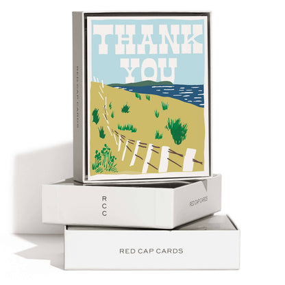 Seaside Thanks Card | Box of 8