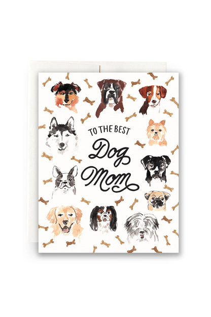 Best Dog Mom Card