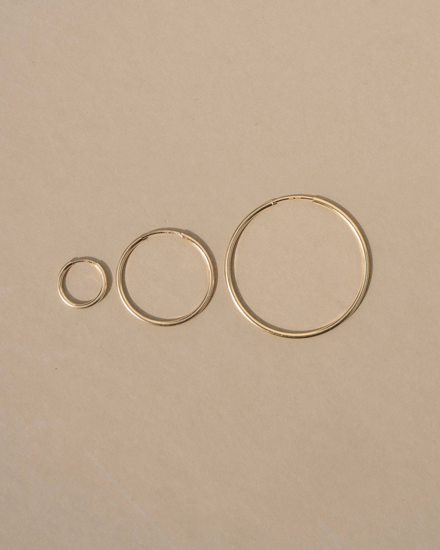 Cycle Earrings | 14k Gold-filled | Medium