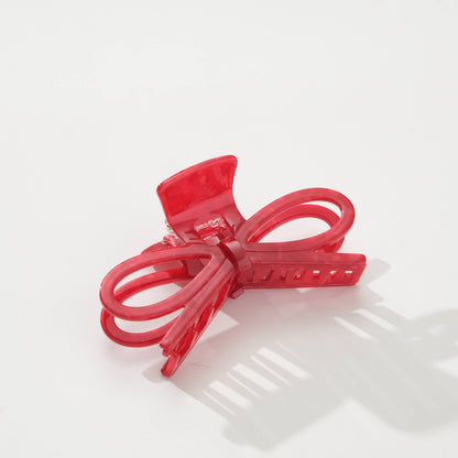 Wide Bow Claw Clip | Assorted Colors