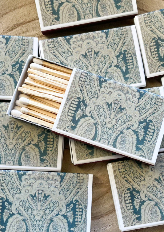 Vintage Textile Match Set | Blue