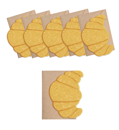 Croissant Mini Cards | Box of 6