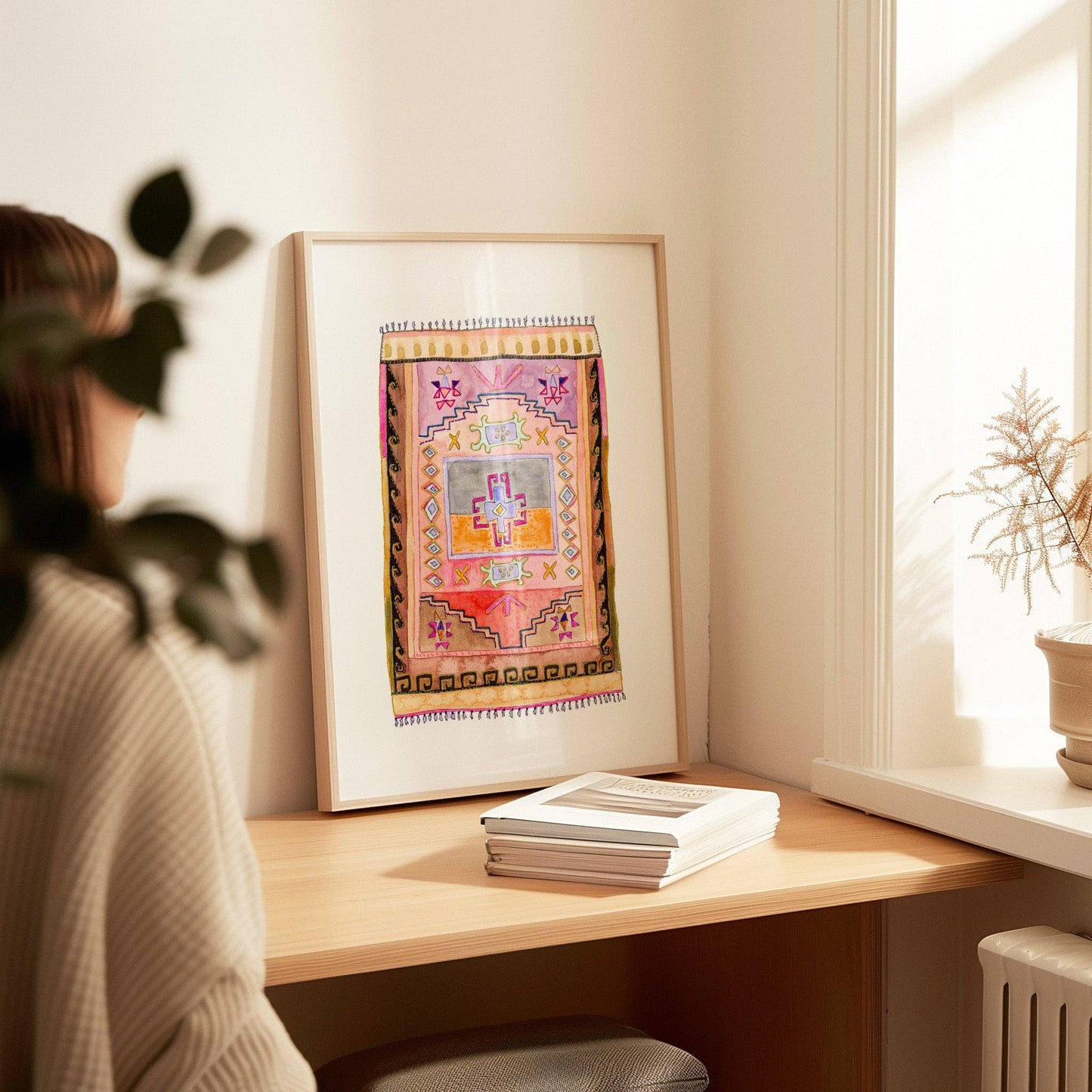 Rug No. 18 Print | 8 x 10