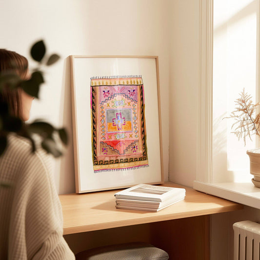 Rug No. 18 Print | 8 x 10