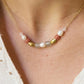 Pearl Necklace with Globally Sourced Beads | Pink
