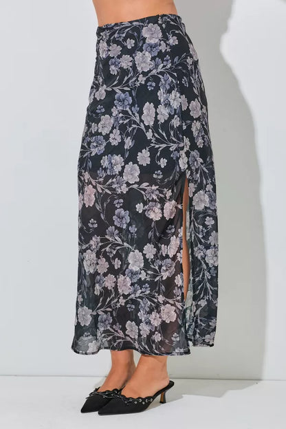 Moonflower Maxi Skirt