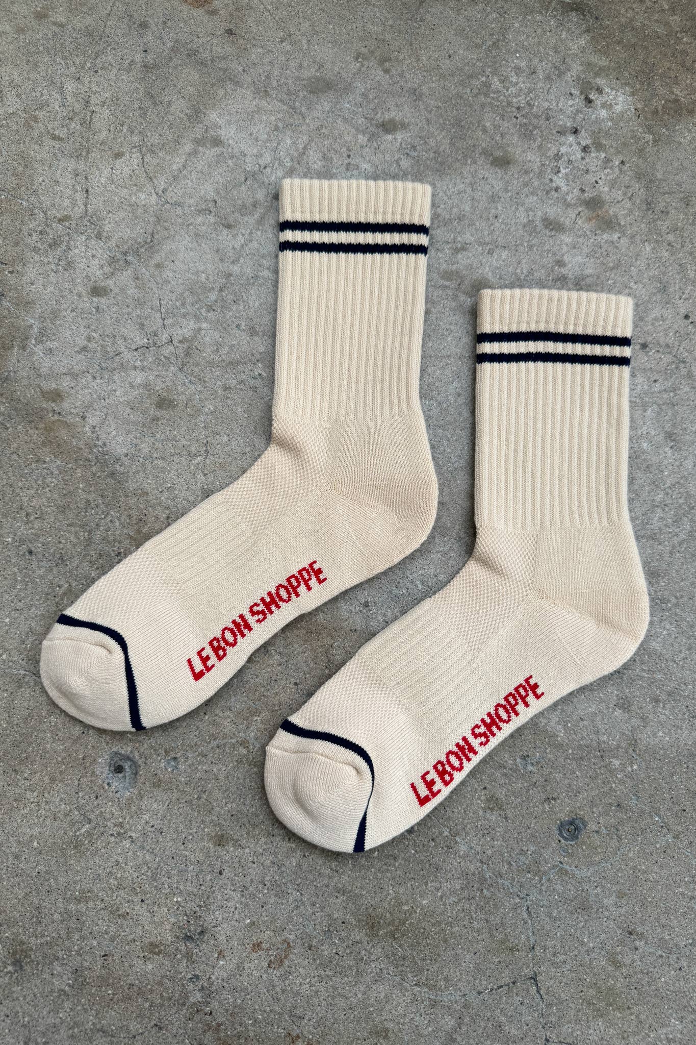 Boyfriend Socks | Cashew