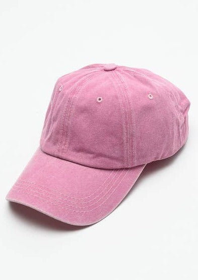 Team Spirit Cap | Washed Pink