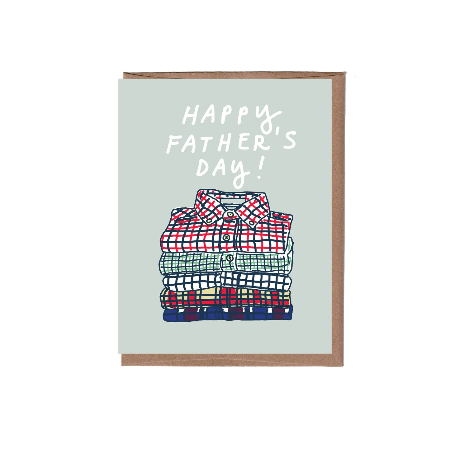 Shirt Stack Father's Day Card