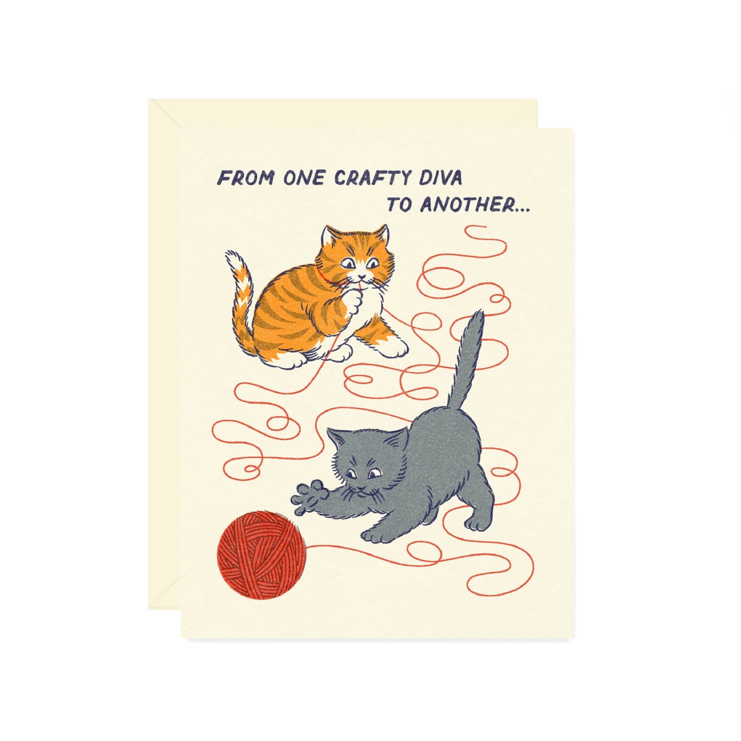 Crafty Cats Friendship Card