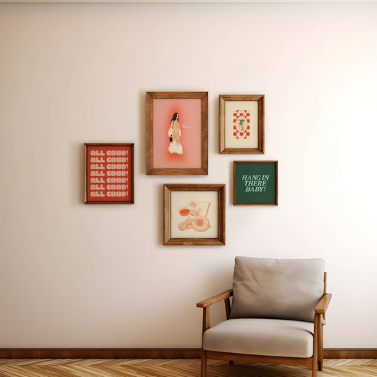 Palm Tree Tile Print | 5x7