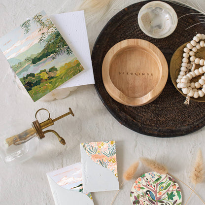 River Bank Sympathy Card