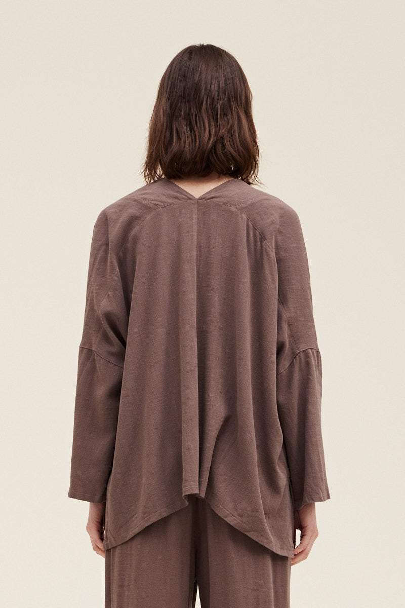 Delilah Kimono Top | Umber