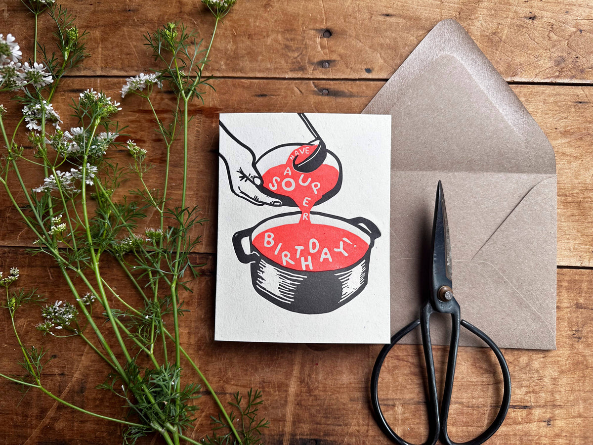 Birthday Soup Card