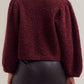 Cranberry Chutney Cardigan