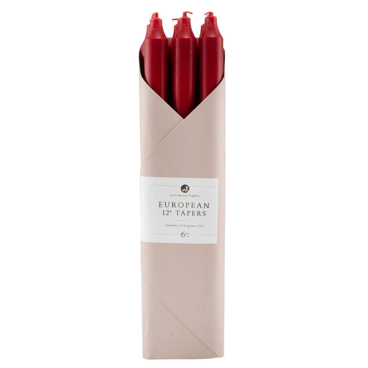 Taper Candle Set | Crimson