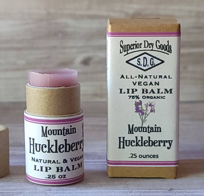 Mountain Huckleberry Lip Balm | Paperboard Tube