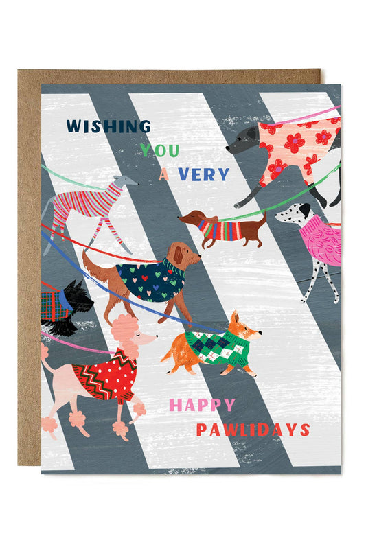 Happy Pawlidays Card
