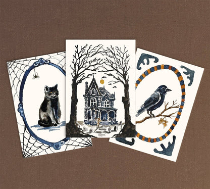Mini Watercolor Kit | Haunted House