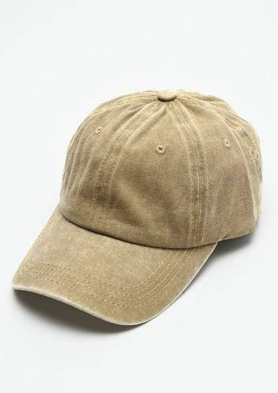 Team Spirit Cap | Washed Khaki