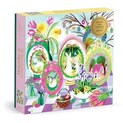 Windows to Spring | 500 Foil Piece Puzzle