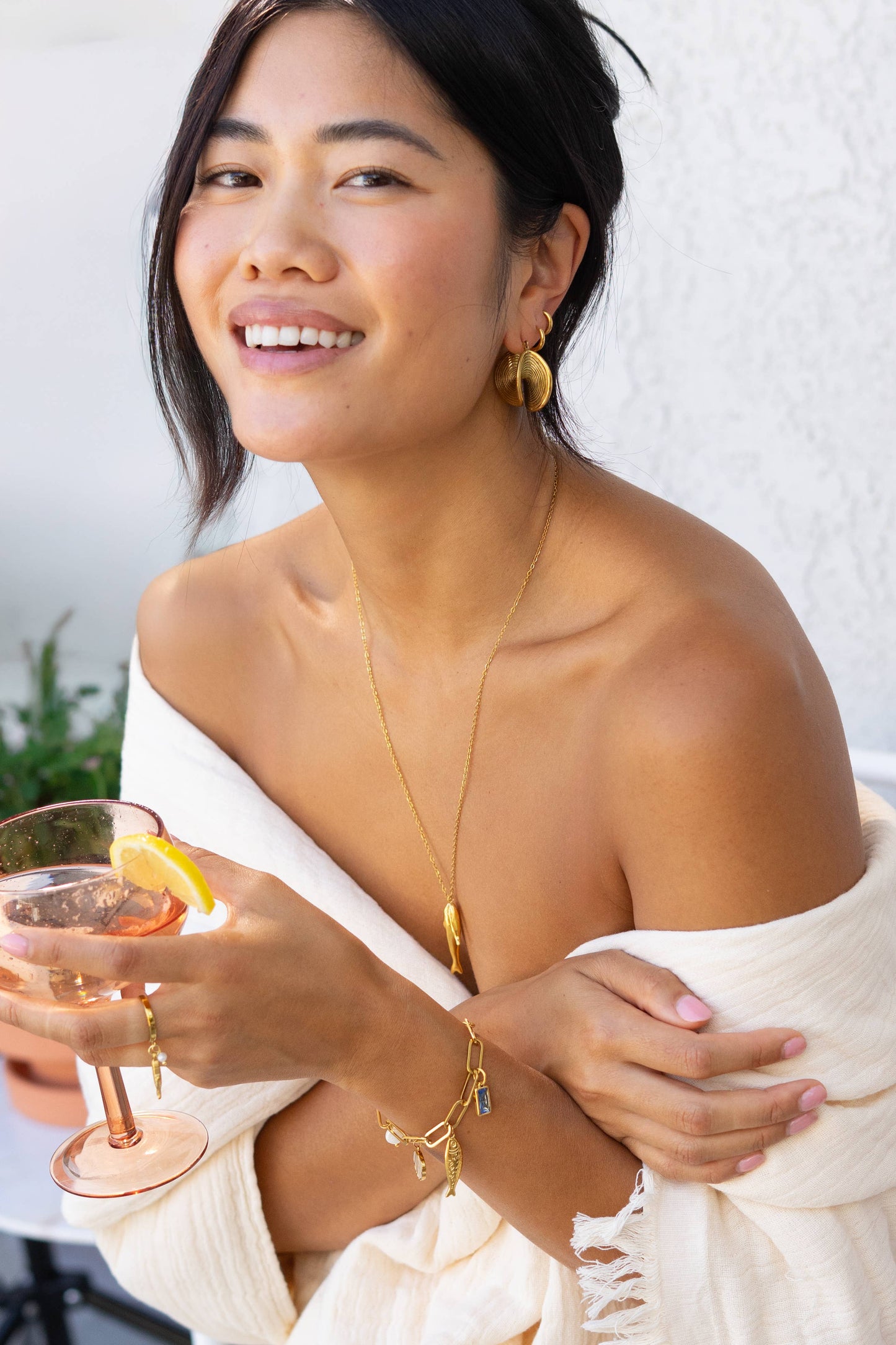 Calypso Hoops | Gold