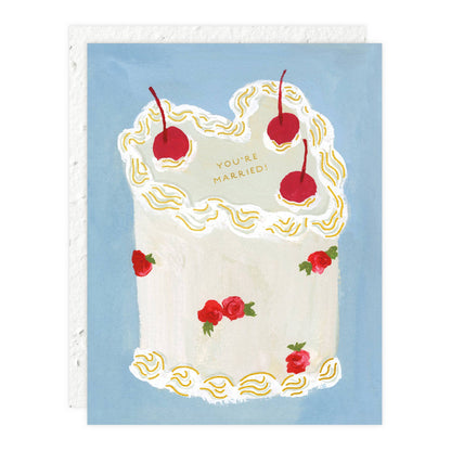 Heart You Wedding Cake Card