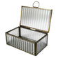 Beacon Ribbed Glass Box