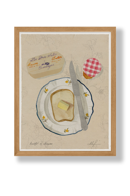 Breakfast of Champions Art Print | 8.5 x 11