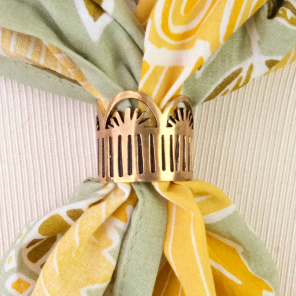 Brass Bandana Slide | Leah