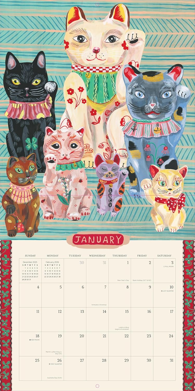 World of Nathalie Lété Wall Calendar 2026