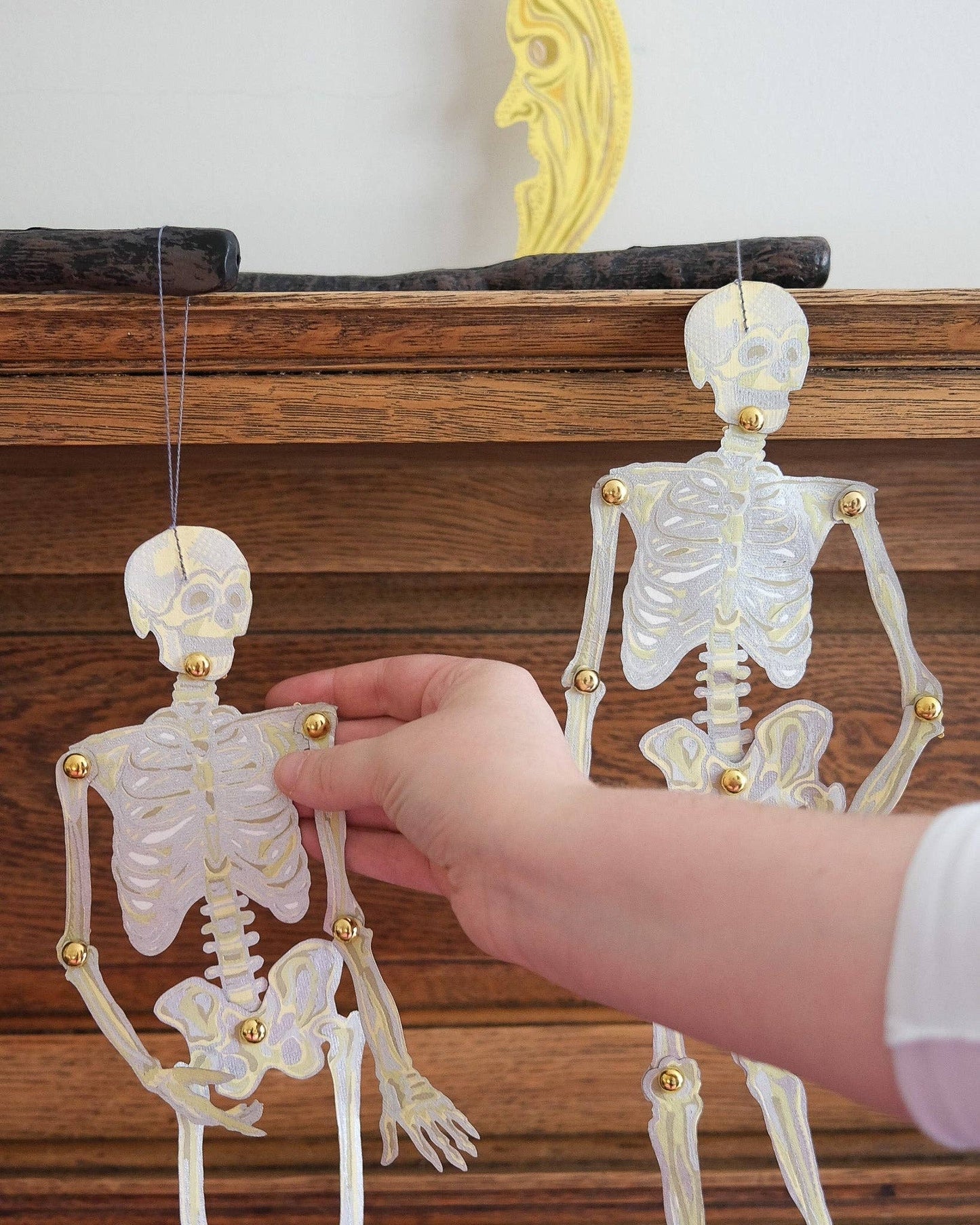 Paper Ornaments | Dancing Skeletons
