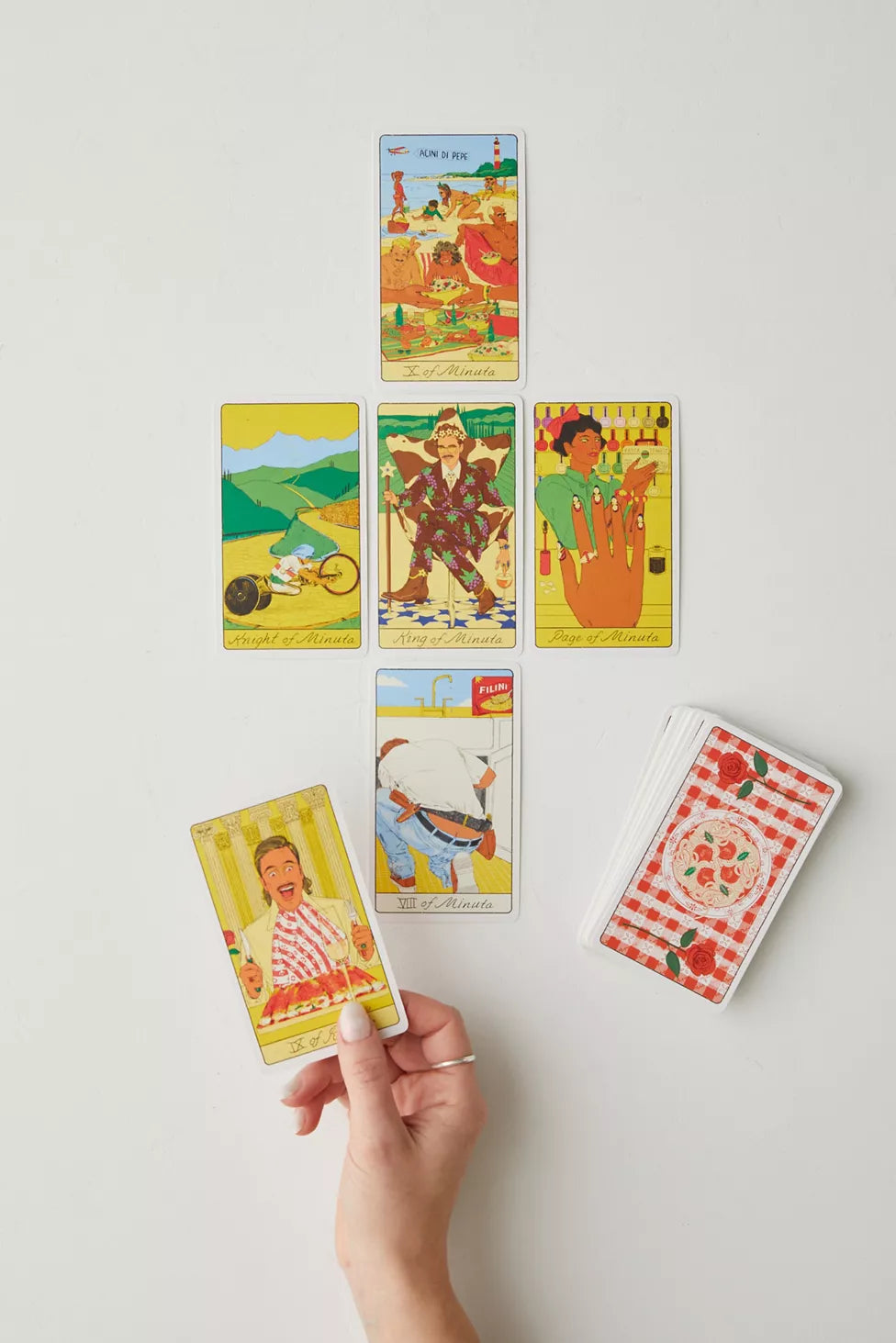 The Pasta Tarot: A 78-Card Deck for Delicious Divination