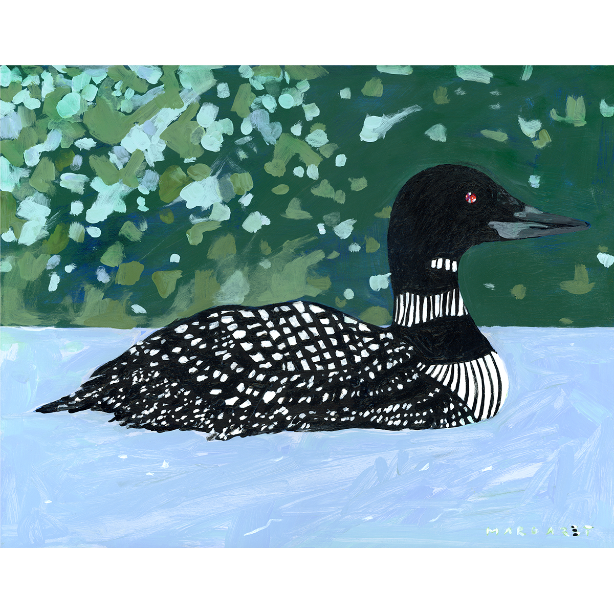 Loon Art Print | 11 x 14