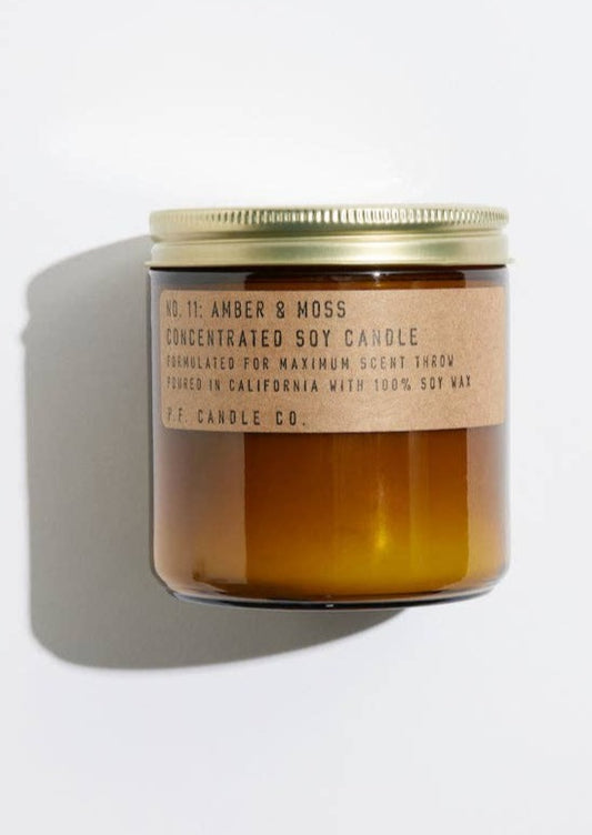 Amber & Moss Large Concentrated Candle