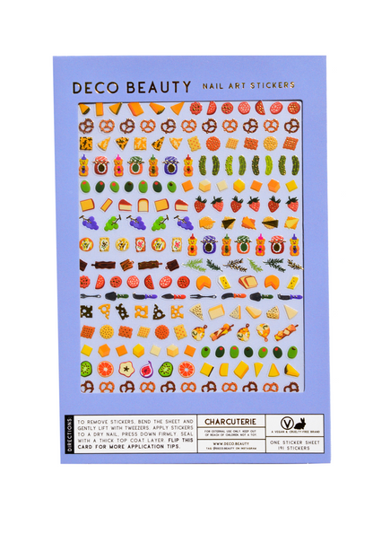 Nail Art Stickers | Charcuterie