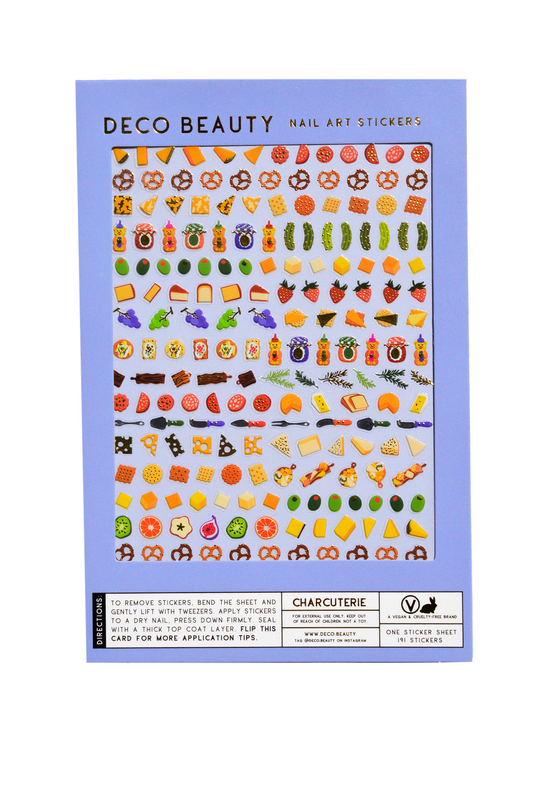 Nail Art Stickers | Charcuterie