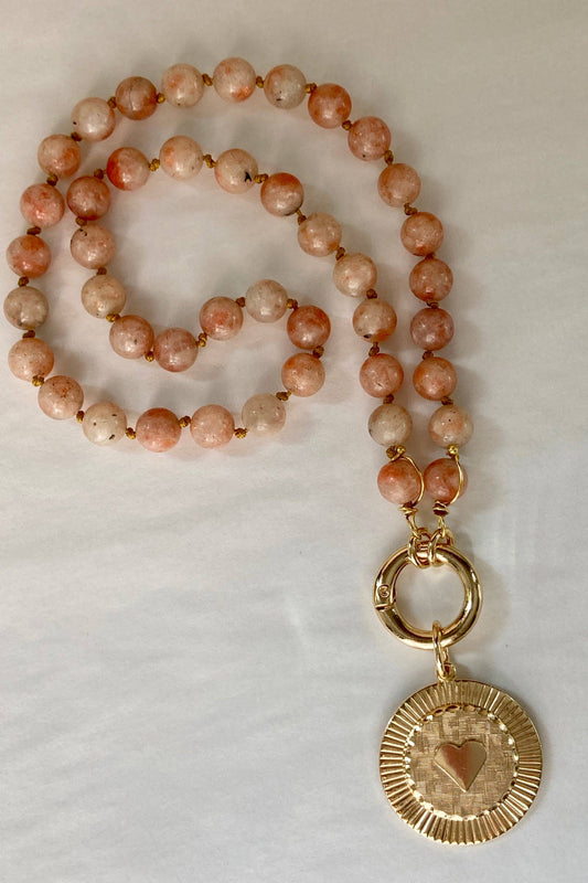 Valentina Necklace | Sunstone