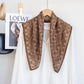 Floral Square Scarf | Brown