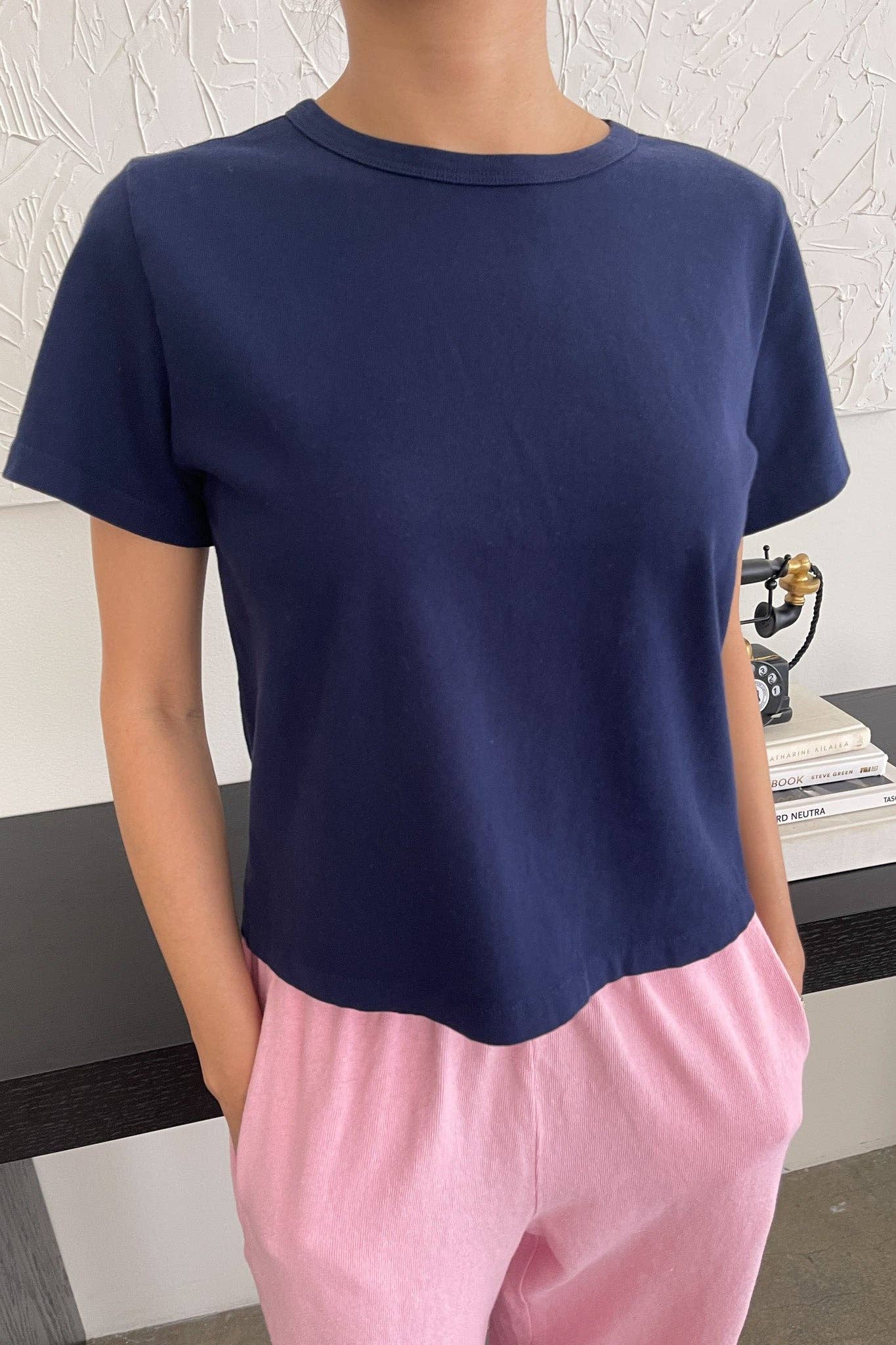 The Little Boy Tee | Navy