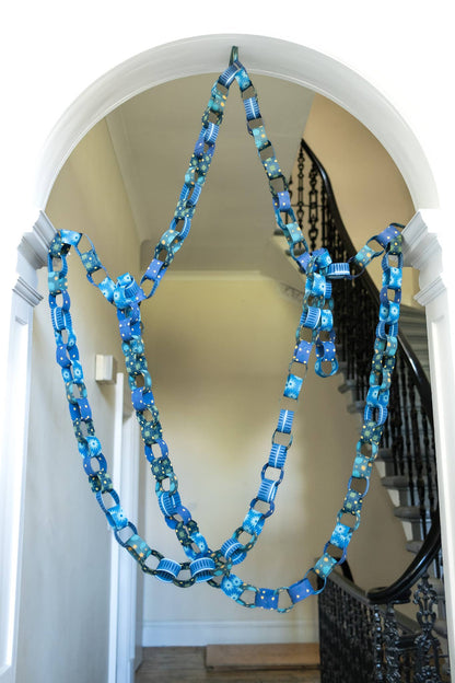Blue & Yellow Paper Chain Kit
