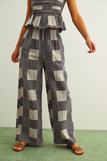 Gingham Garden Pants