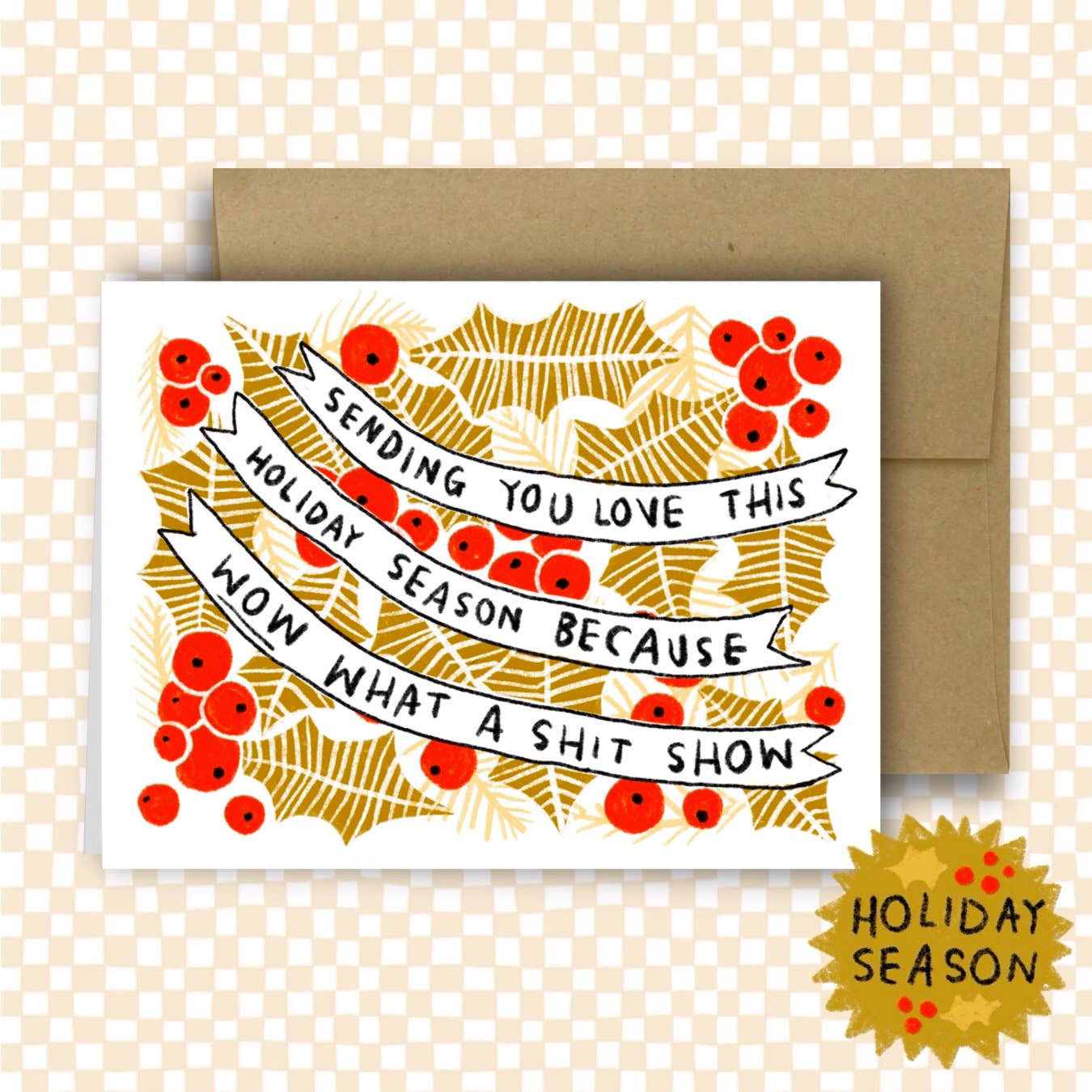 Holiday Shit Show Card