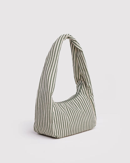 Small Meringue Bag | Sage Stripe
