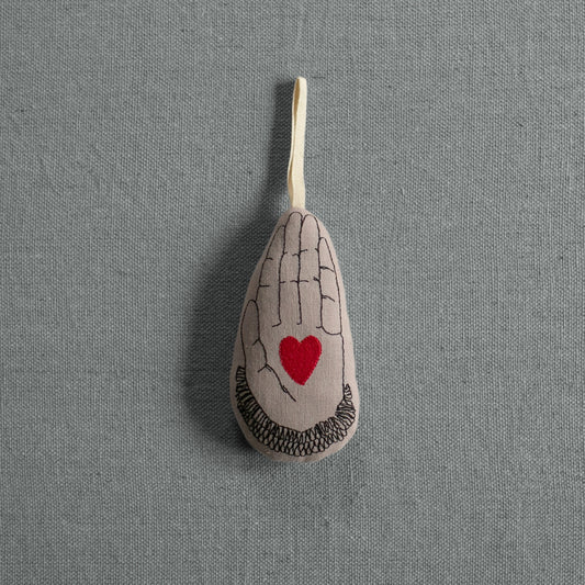 Heart in Hand Ornament